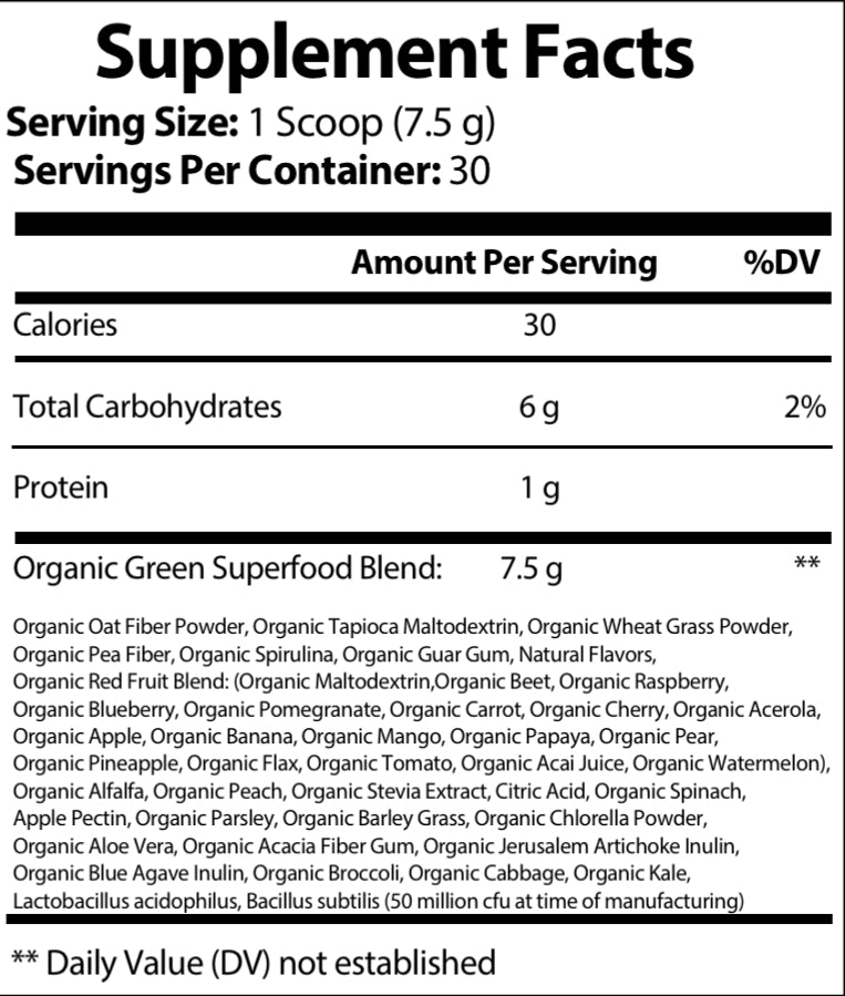 ELEVATED GREEN SUPERFOOD